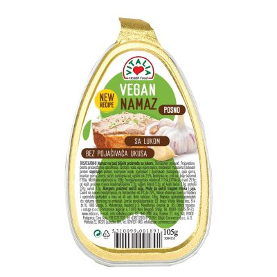 PAŠTETA SOJA BELI LUK 105G VITALIA