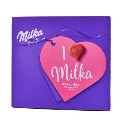 PRALINE JAGODA&MLEČNI KREM MILKA 110G