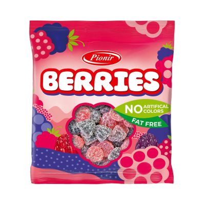 *Gumene bombone BERRIES kupina malina 0100 Pionir 20