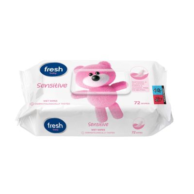 VLAŽNE MARAMICE BABY SENSITIVE FRESH 72/1