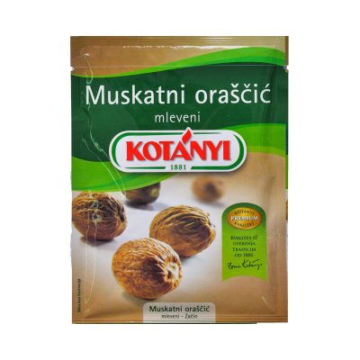 ZAČIN MUSKATNI ORAŠČIĆ MLEVENI KOTANYI 18G