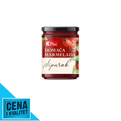MARMELADA ŠIPURAK 360G K PLUS
