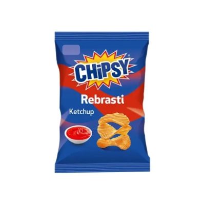 ČIPS REBRASTI KETCHUP CHIPSY 85G