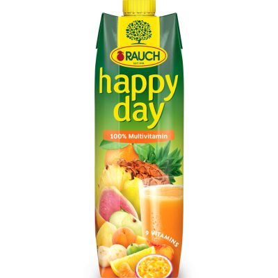 Voćni Sok Happy Day Multivitamin 100% 1 l Brik
