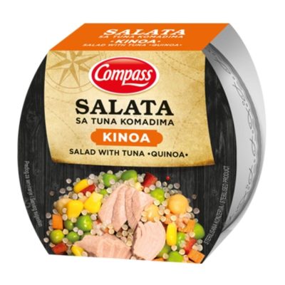 SALATA TUNA KINOA 160G COMPASS