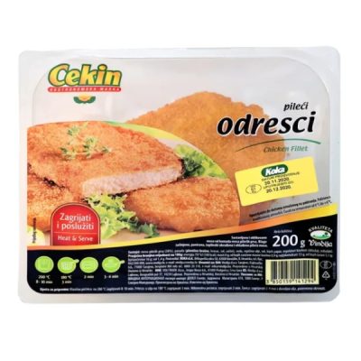 Pileci panirani odresci 200g Vindija