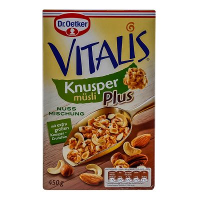 MUSLI KNUSPER PLUS KOŠTUNJAVO VOĆE VITALIS 450G