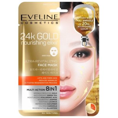 MASKA ZA LICA 24K GOLD EVELINE