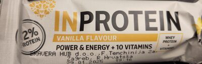 INPROTEIN protein bar vanila 40g