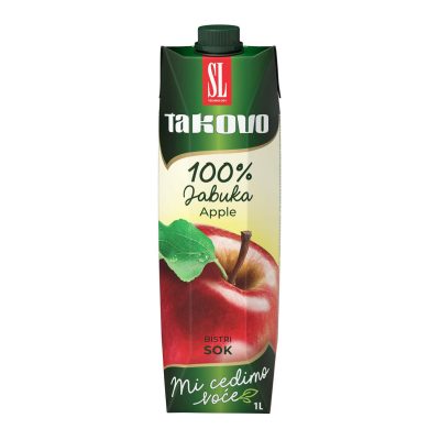 Sok Bistri Jabuka 100% 1 l Takovo