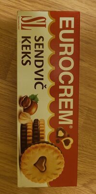 EUROCREM SENDVIC KEKS 125g SL TAKOVO