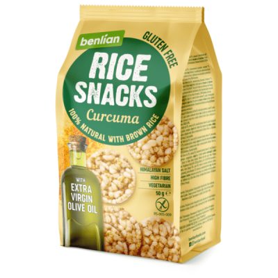 Rice Snacks 50 g Curcuma