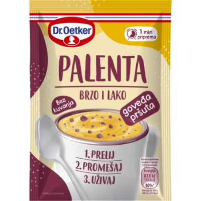 PALENTA INSTANT KUKURUZNA GOVEĐA PRŠUTA 55G
