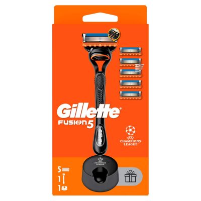 Gillette FUSION5 drška+5 dopuna+postolje