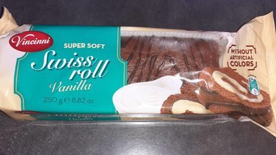 ROLAT VINCINNI SWISS ROLL VANILA 250G