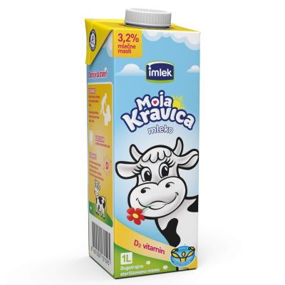 MLEKO UHT MOJA KRAVICA 3,2%MM D3 1L TB
