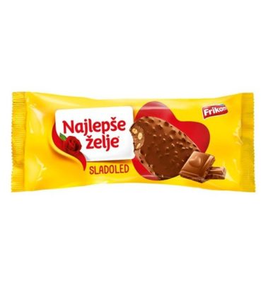SLADOLED ŠTAPIĆ NAJLEPŠE ŽELJE FRIKOM 84G