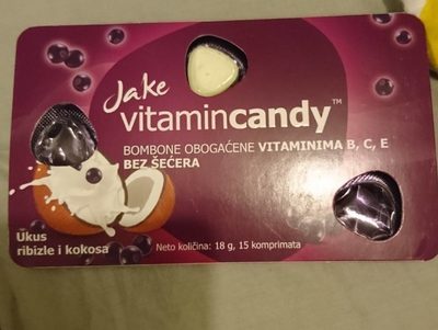 JAKE bombone multiv.kokos ribizla 18g
