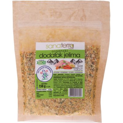 DODATAK JELIMA ORGANSKI U PRAHU SANATERRA 150G