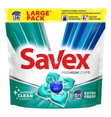 KAPSULE ZA VEŠ EXTRA FRESH SAVEX 28/1