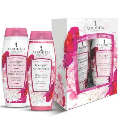 Set Bouquet Of Flowers Afrodita