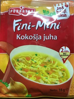 SUPA INSTANT FINI-MINI KOKOŠIJA PODRAVKA 18G