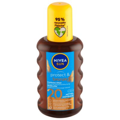 NIVEA SUNprot&bronzeulje sp.spf20 200m