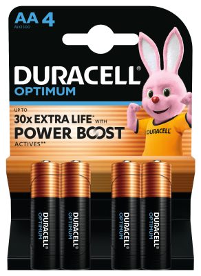 baterije duracell optimum AA 4 kom nelt