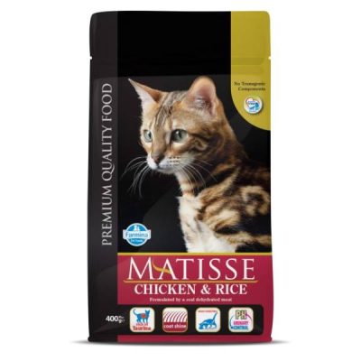 HRANA MAČKE CHICKEN&RICE 400G MATIS