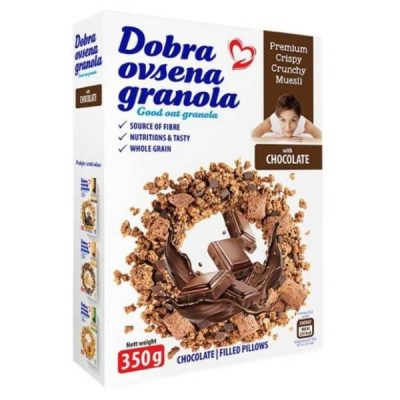 MUSLI DOBRA OVSENA GRANOLA ČOKOLADA 350G