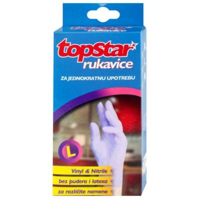 TOPSTAR RUKAVICE VINIL 10/1 M