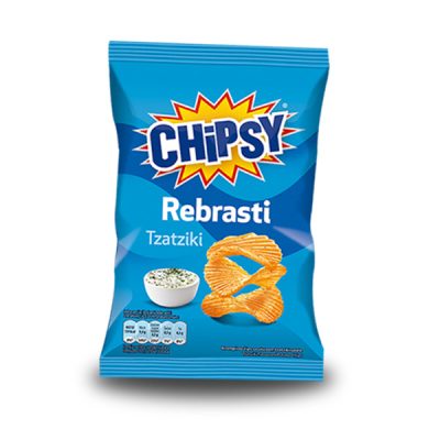 ČIPS REBRASTI TZATZIKI CHIPSY 140G