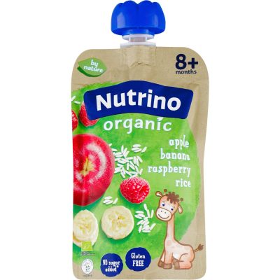 Voćni Dezert Jabuka Banana Malina Pirinač Nutrino 100 g