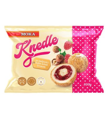 MOKA KNEDLA MALINA BELI LESNIK KREM 800G
