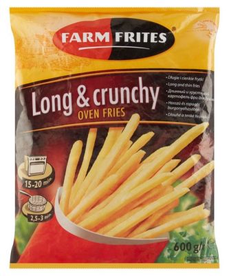 SMRZNUTI POMFRIT FARM FRITES 600G