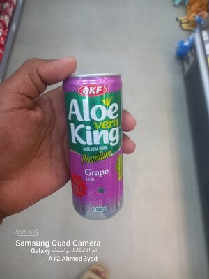 OKF ALOE VERA KING GROZDJE 0,24L