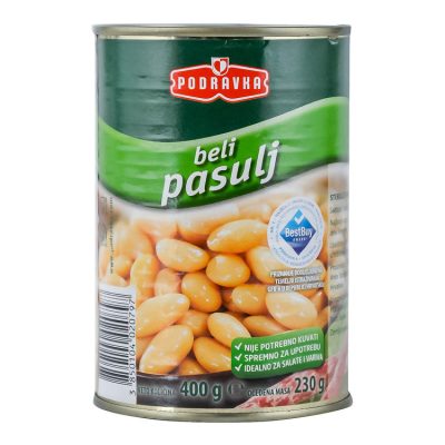 PASULJ BELI PODRAVKA 400G LIM.