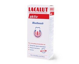 TEČNOST ZA USTA ANTIPLAQUE LACALUT 300ML