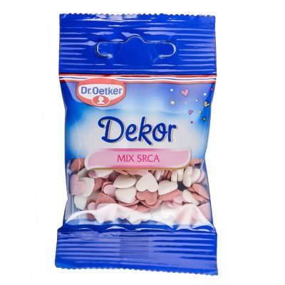 UKRAS ZA TORTU SRCA DECOR MIX DR.OETKER 10G