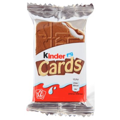 Čokolada Ferrero Kinder Cards 25,6 g