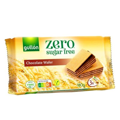 Napolitanke bez Šećera sa Čokoladom Gullon 180 g