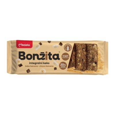 KEKS INTEGRALNI ČOKO BANANA BONŽITA 120G