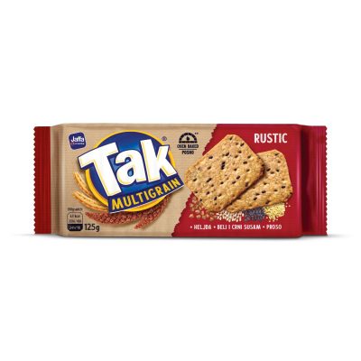 KREKERI MULTIGRAIN RUSTIC TAK 125G