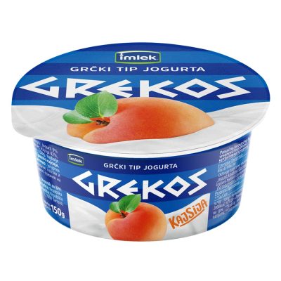 JOGURT GRČKI GREKOS KAJSIJA 150G