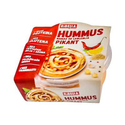 NAMAZ HUMMUS PIKANT RIBELLA 200G
