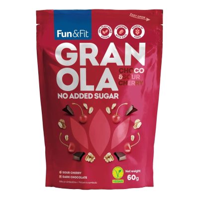Granola Ovsena Čoko Višnja Fun&Fit 60 g
