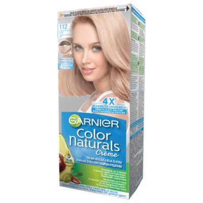 *Farba GARNIER color nat 112 polarna srebrno plava