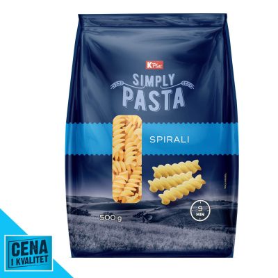 TESTENINA SPIRALLI 500G K PLUS