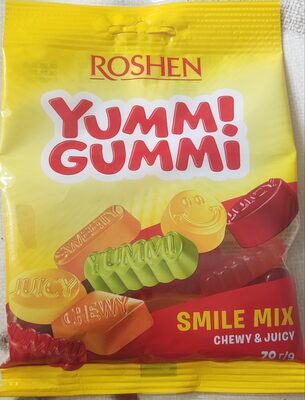 ROSHEN GUM.BOMB.YUMMI GUMMI SMILE MIX 70GR