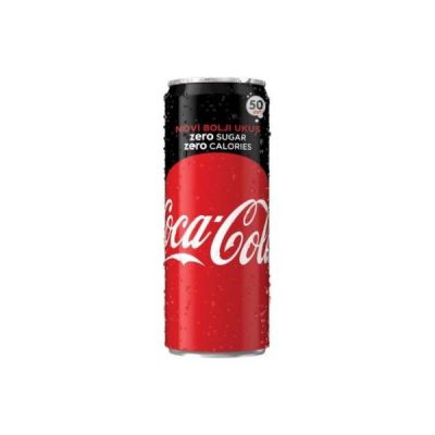 COCA COLA LIMENKA 0,33L ZERO